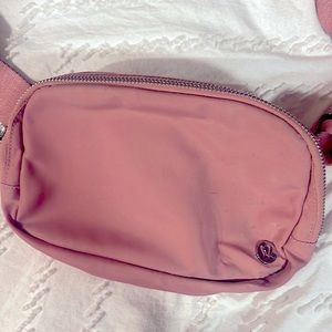 Lululemon belt bag pink